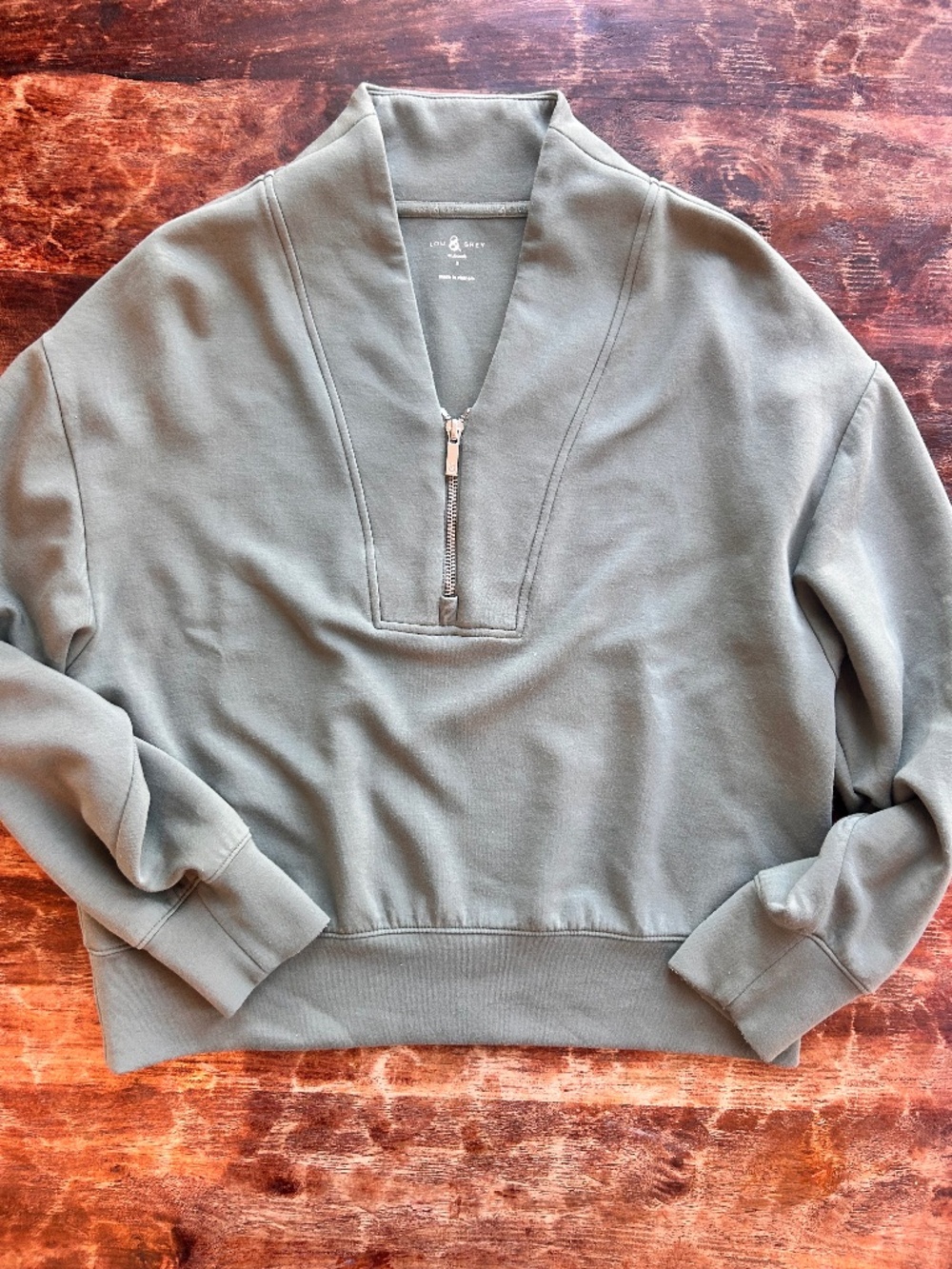 Lou & Grey Scubasoft Half Zip Sweatshirt